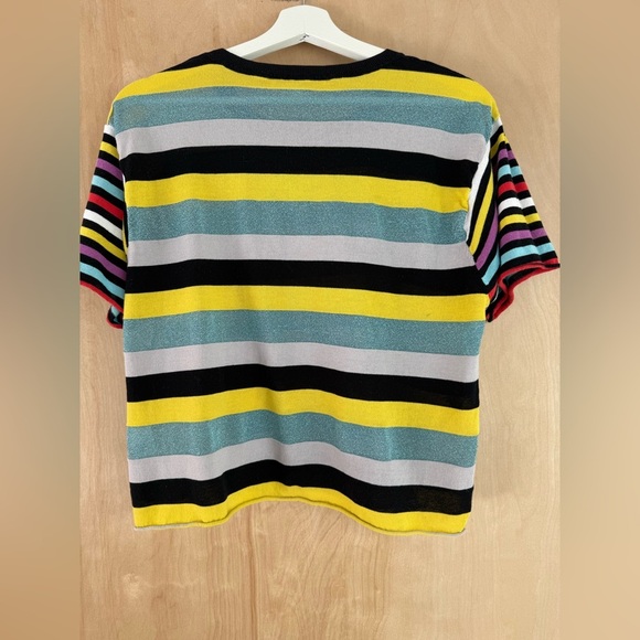 Replica Los Angeles Striped Multicolor Women's Knit Top - Picture 10 of 10